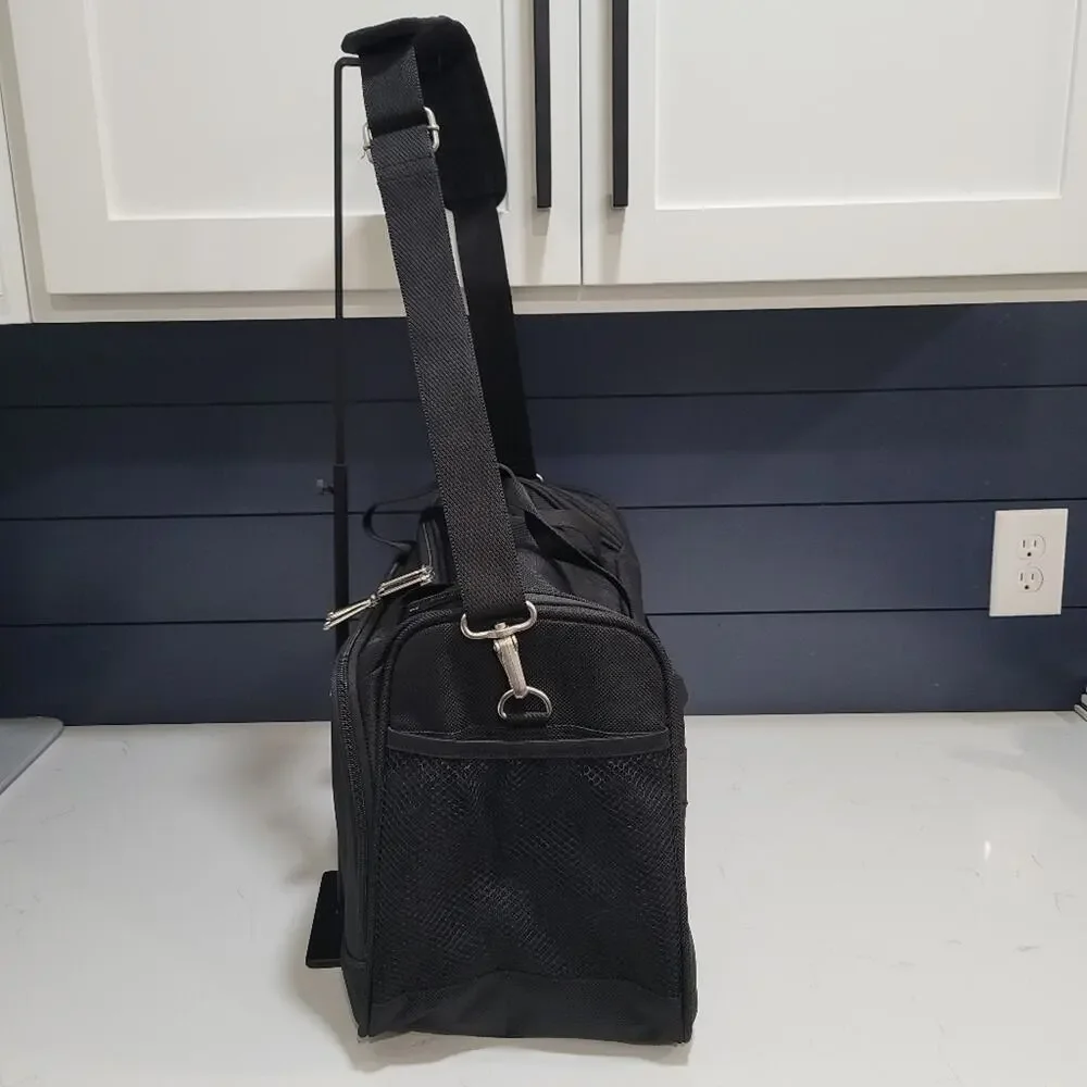 Samsonite Travel Tote Laptop Sleeve Zippered pockets EUC Measurements in photos
